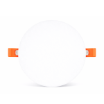 18W LED FEAMELESS ROUND RECESSED PANEL LIGHT MF SERIES (80LM/W)